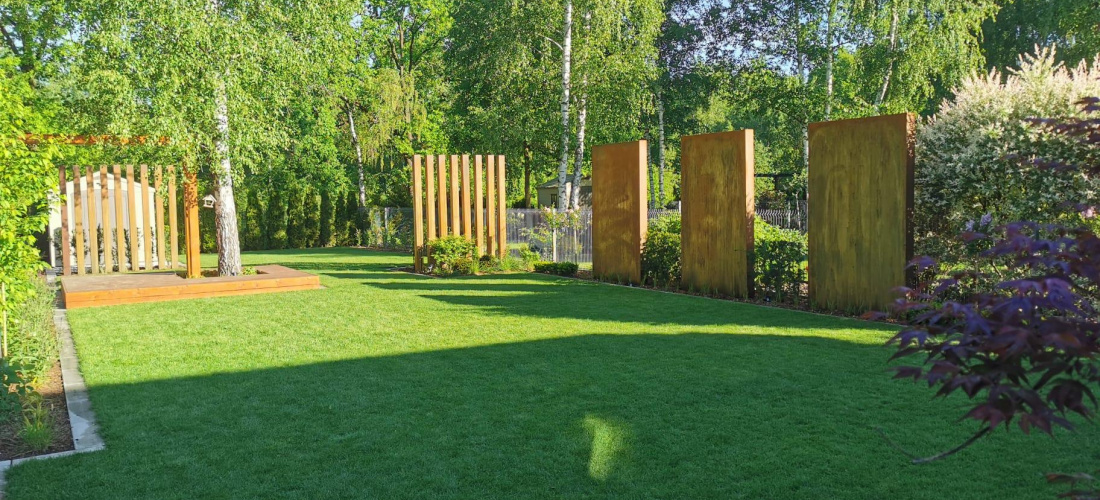 SEDE Sichtschutz Corten Länge 1000 1500 2000 2500 3000 4000 x Höhe 800 1000 1350 1500 2000 mm